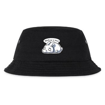 Adulting is hard - Kids’ Bucket Hat - black - Front