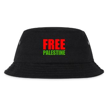 Free palestine - Kids’ Bucket Hat - black - Front