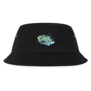 Skater - Kinder Bucket Hat - Schwarz - Vorne