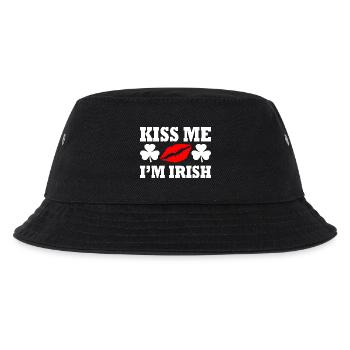 Kiss me im irish - Kinder Bucket Hat - Schwarz - Vorne