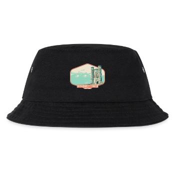Illustration Broadwey Tower, Worcestershire - Kinder Bucket Hat - Schwarz - Vorne