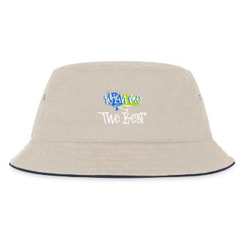 Wish me the Best motivation message - Bob Enfant - blanc cassé/bleu marine - Devant
