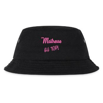GELIEBTE. VIELEN DANK. DANKE, HERRIN - Kinder Bucket Hat - Schwarz - Vorne