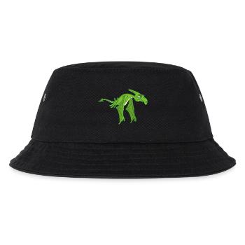 Fliegender Dinosaurier - Kinder Bucket Hat - Schwarz - Vorne