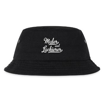 Maler und Lackierer - Kinder Bucket Hat - Schwarz - Vorne