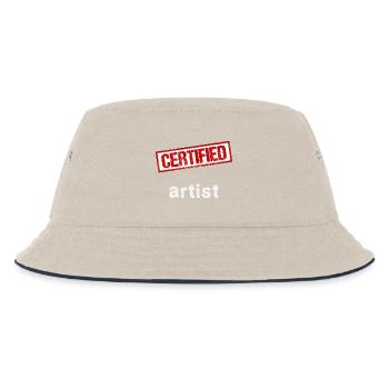 Artiste - Bob Enfant - blanc cassé/bleu marine - Devant