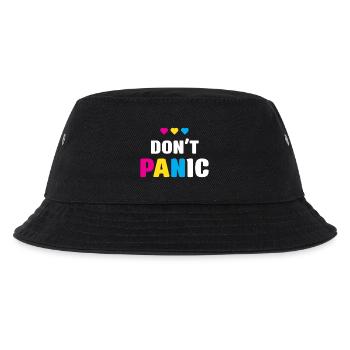LGBT Pride Month - Keine Panik - Kinder Bucket Hat - Schwarz - Vorne