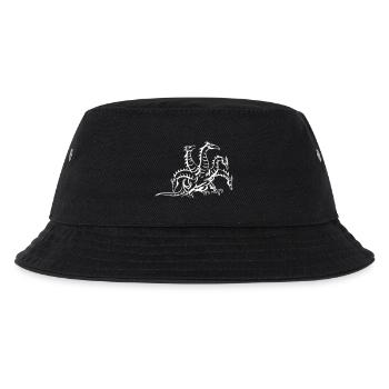 drache - Kinder Bucket Hat - Schwarz - Vorne