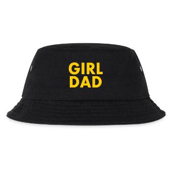 Girl dad - Kinder Bucket Hat - Schwarz - Vorne