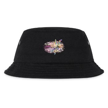 Libelle - Kinder Bucket Hat - Schwarz - Vorne
