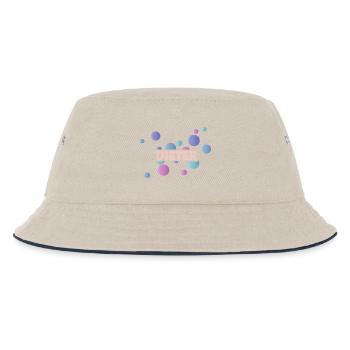 Dieter - Kinder Bucket Hat - Natur/Navy - Vorne