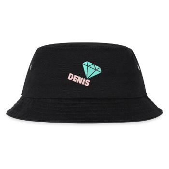 Geschenk für Denis - Kinder Bucket Hat - Schwarz - Vorne