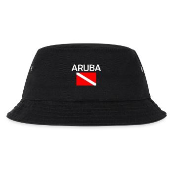 Aruba Diver Down Flag - Plongée sous-marine - Plongée sous-marine - Tauchen - Bob Enfant - noir - Devant