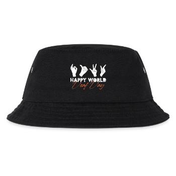happy world deaf day Design pour une langue des signes - Bob Enfant - noir - Devant