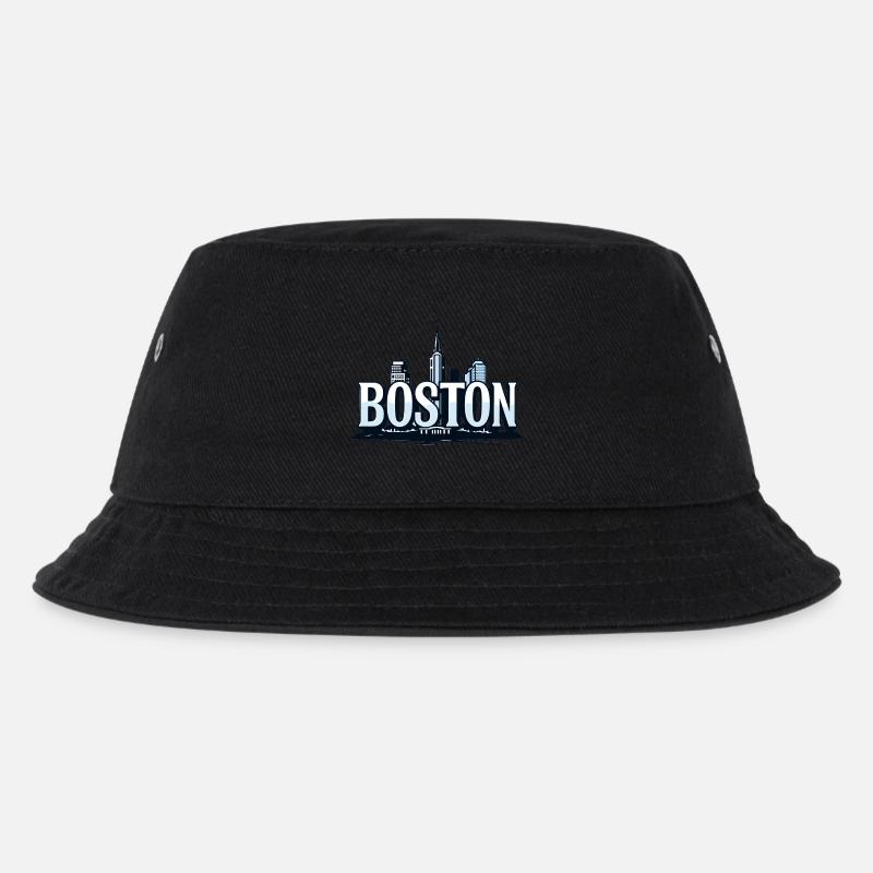 Boston – Wo Geschichte neu geschrieben wird! - Kinder Bucket Hat - Schwarz