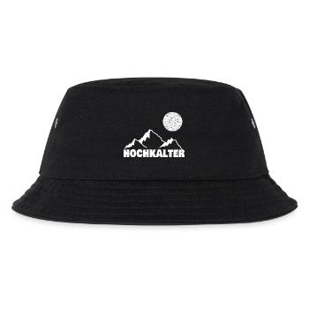 hochkalter - Kinder Bucket Hat - Schwarz - Vorne