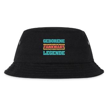Occupation: Gas station attendant - Kids’ Bucket Hat - black - Front