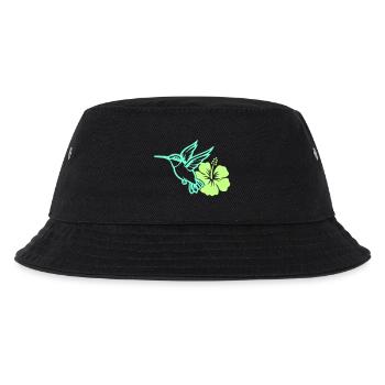 Colibri Oiseau Hibiscus - Bob Enfant - noir - Devant
