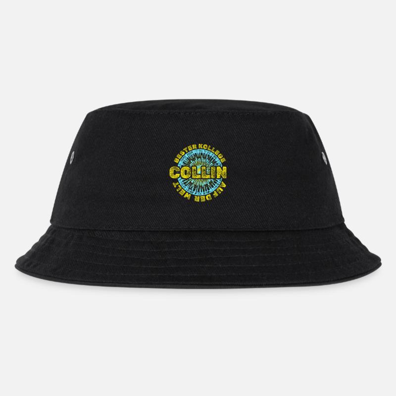 Collin als Vorname - Kinder Bucket Hat - Schwarz