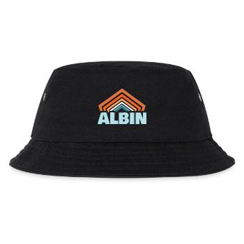 Vorname Albin - Kinder Bucket Hat - Schwarz - Vorne