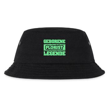 Occupation: Florist - Kids’ Bucket Hat - black - Front