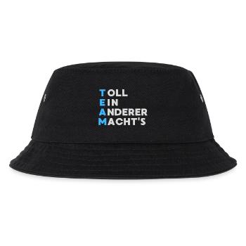 TEAM Toll Ein Anderer Macht`s - Kinder Bucket Hat - Schwarz - Vorne