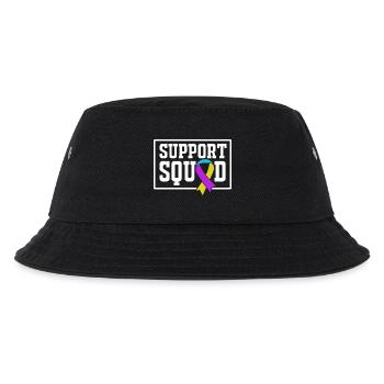 Blasenkrebs Krebs Blase - Kinder Bucket Hat - Schwarz - Vorne