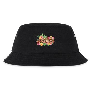 Aloha Holiday Hawaii Gift - Kids’ Bucket Hat - black - Front