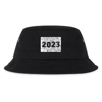 2023 - Kinder Bucket Hat - Schwarz - Vorne