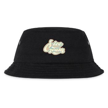 Eis Swirl - Kinder Bucket Hat - Schwarz - Vorne