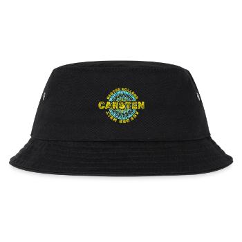 Vorname Carsten - Kinder Bucket Hat - Schwarz - Vorne