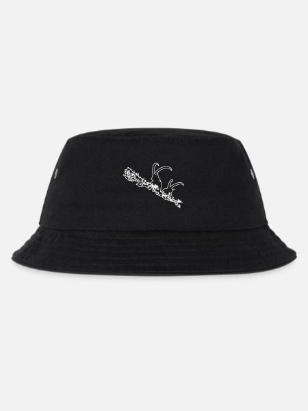 Steinböcke - Kinder Bucket Hat - Schwarz