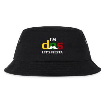 I'm Dos Let's Fiesta - Kinder Bucket Hat - Schwarz - Vorne