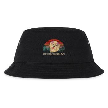 Beste Doodle-Oma aller Zeiten mit rosa Schleifen - Kinder Bucket Hat - Schwarz - Vorne