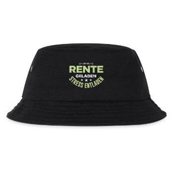Rente geladen Geschenk zur Pensionierung - Kinder Bucket Hat - Schwarz - Vorne