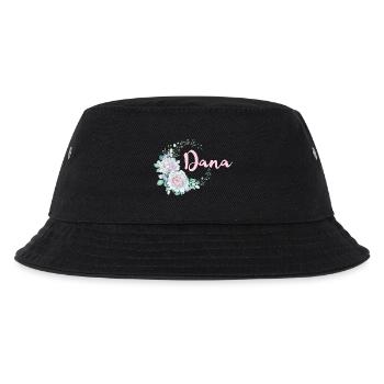 Für Dana - Kinder Bucket Hat - Schwarz - Vorne
