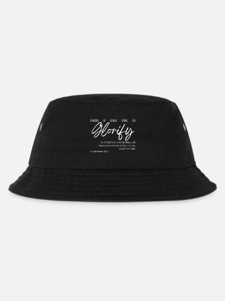 Es gibt nur einen, den man verherrlichen kann - 1 Kor 10,31 - Kinder Bucket Hat - Schwarz