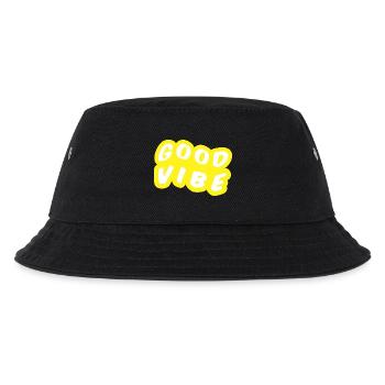 Bonne Vibe Grafique Jaune - Bob Enfant - noir - Devant