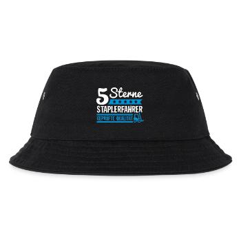 5 Star Forklift Driver Tested Quality, Profession - Kids’ Bucket Hat - black - Front