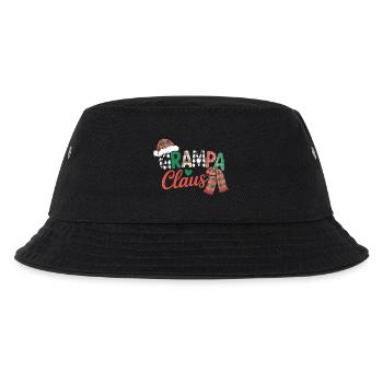 Opa Claus Weihnachten - Kinder Bucket Hat - Schwarz - Vorne