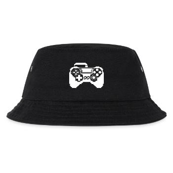 Graphismes pixels de manette de jeu - Bob Enfant - noir - Devant