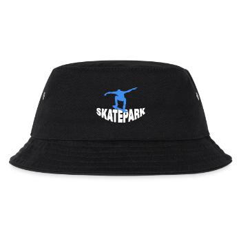 SKATEPARK - Kinder Bucket Hat - Schwarz - Vorne