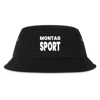 Sport - Kinder Bucket Hat - Schwarz - Vorne