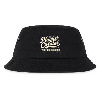 Playlist Curator | Road trip music vibe - Kids’ Bucket Hat - black - Front