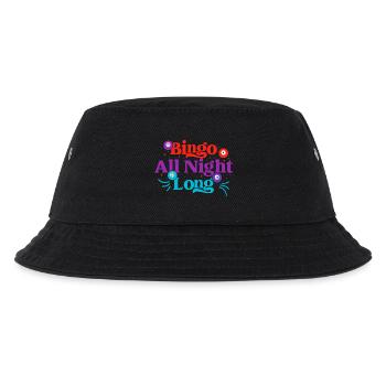 Bingo Game Bingo All Night Long Bingo - Kids’ Bucket Hat - black - Front
