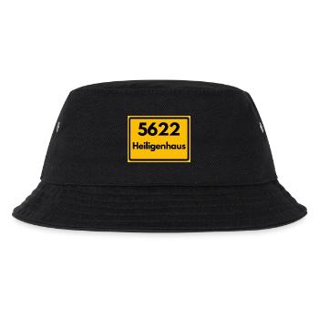 ALTE POSTLEITZAHL 5622 PLZ 42579 HEILIGENHAUS NRW - Kinder Bucket Hat - Schwarz - Vorne