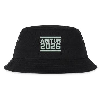 Abitur 2026 Design - Kinder Bucket Hat - Schwarz - Vorne