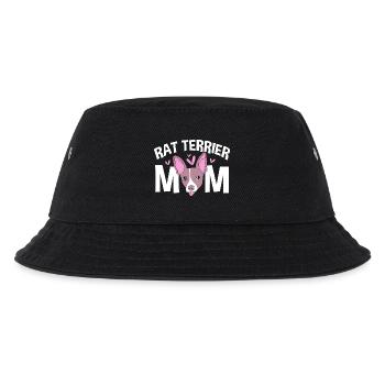 Rat Terrier - Kinder Bucket Hat - Schwarz - Vorne