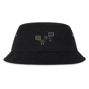 Chemielehrer Chemie Chemiker - Kinder Bucket Hat - Schwarz - Vorne