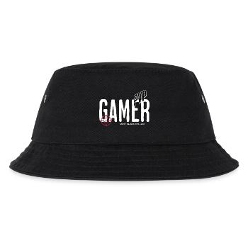 Gamer PVP Shirt Don’t Blame The Lag Zocker Geschen - Kinder Bucket Hat - Schwarz - Vorne